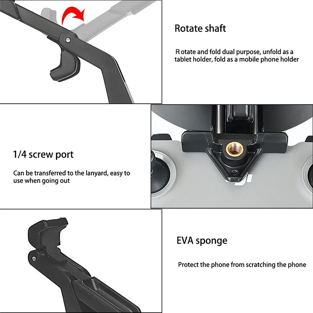 

Телефон Клип держатель подставки для планшетов регулируемый ремень Удлинительный кронштейн для DJI Mavic Air 2 пульта дистанционного Управление