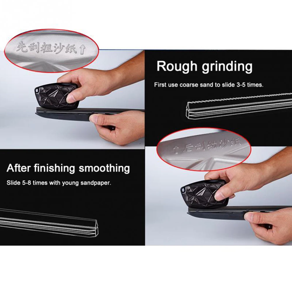 

Car Windscreen Wiper Rubber Strip Blade Repair Cleaning Brush Restorer Tool
