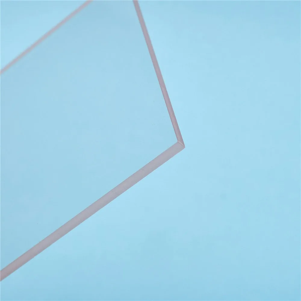 Большие акриловые наклейки Прозрачная Пластина глина акриловое органическое