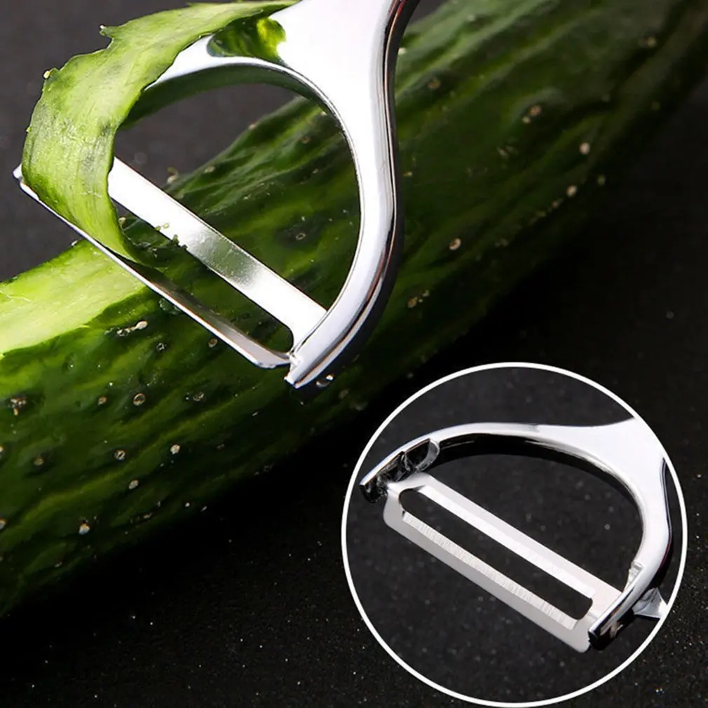 

Stainless Steel Multi-function Fruit and Vegetable Peeler Slicer Shredder Peeler Potato Carrot Grater Kitchen Tool Gadget