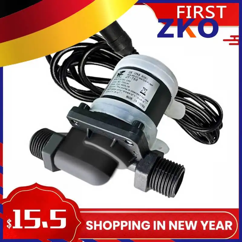

Waterproof Brushless Solar Motor Water Pump DC12V 24V Solar Water Heater Mute Water Pump Shower Booster Pump IP68