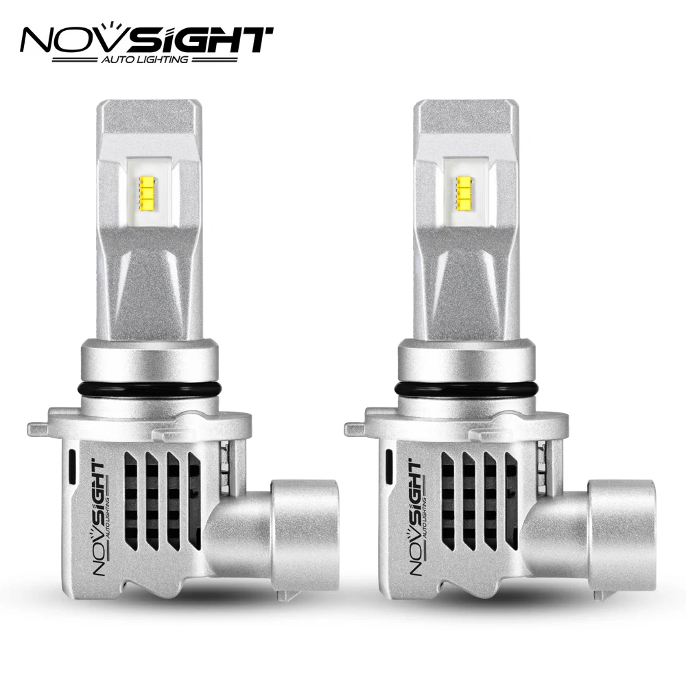 Novsight H7 H4 H3 H1 Светодиодные Автомобильные фары 6000K 10000lm Пара Автомобильные H11 9005 9006 HB2 Hi/lo луч авто фары лампы