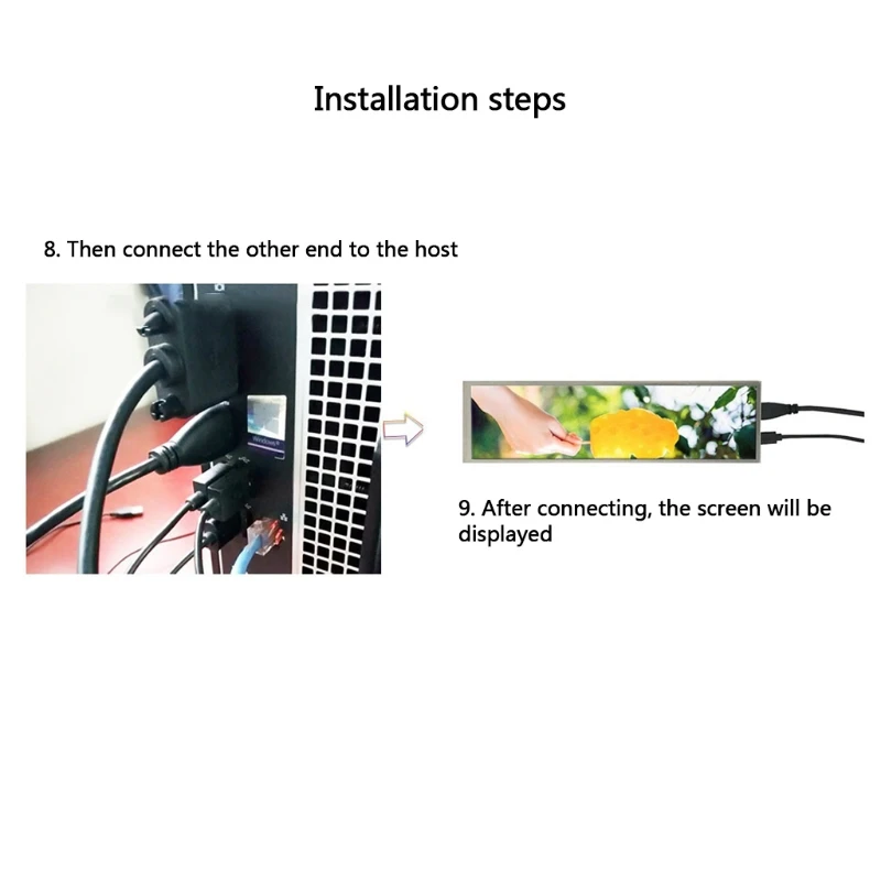 

Портативный монитор из АБС-пластика, ЖК-экран, игровой монитор IPS