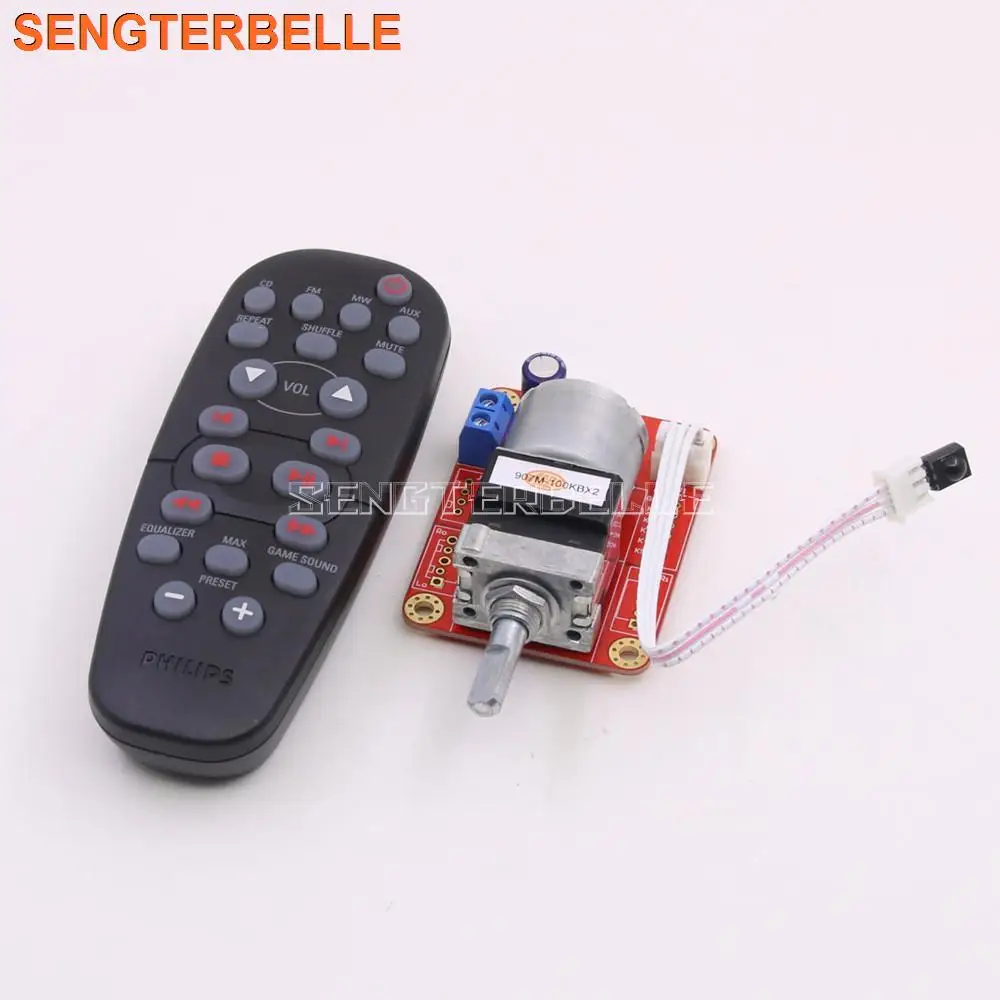 SENGTERBELLE сборочная доска с дистанционным управлением громкостью HIFI Preamp Motor ALPS 100K