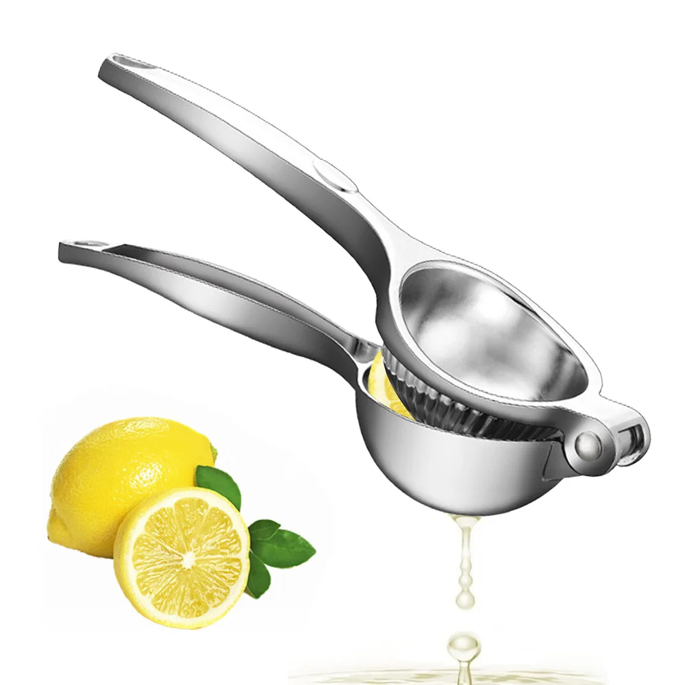 

Lemon Squeezer Stainless Steel Citrus Fruits Squeezer Orange Hand Manual Juicer Fruit Lime Press Hand Juicer Kitchen Accessories