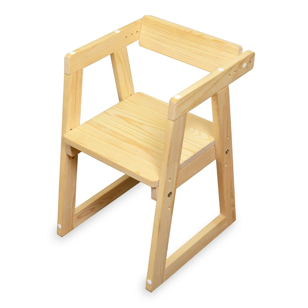 Set children's table and chair I myself am Leo pine School children tables study home furniture desktop for kids | Мебель