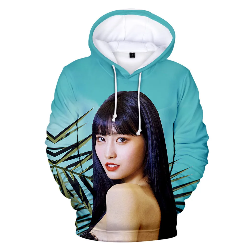 Новинка Женская толстовка с 3D принтом альбома YOU осенняя капюшоном в стиле хип