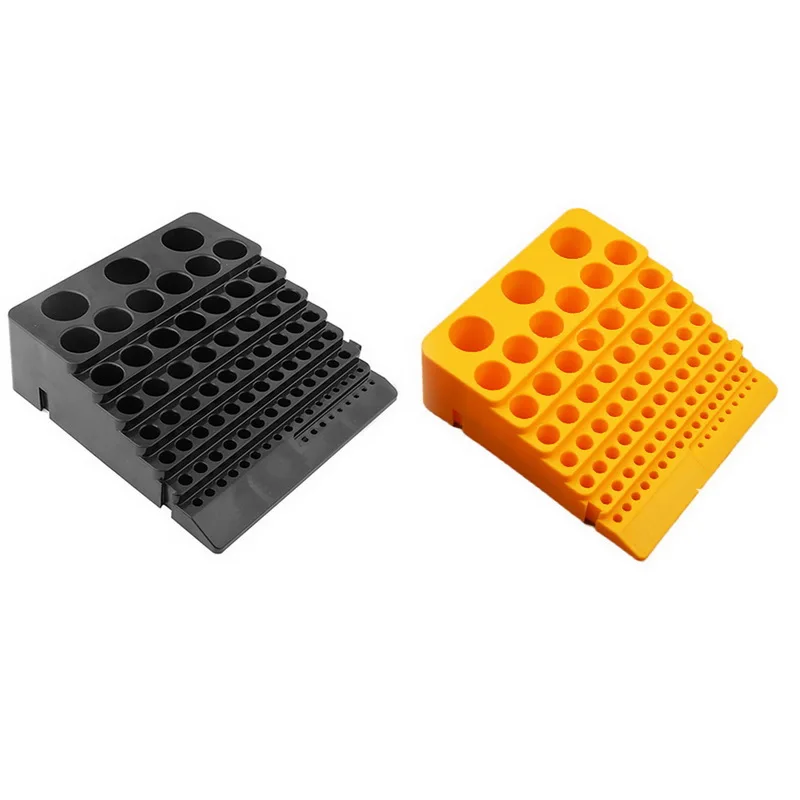

84 Holes Hex Shank Screwdriver Bit Holder Plastic Screwdriver Head Storage Drill Bit Stand For Power Accessories