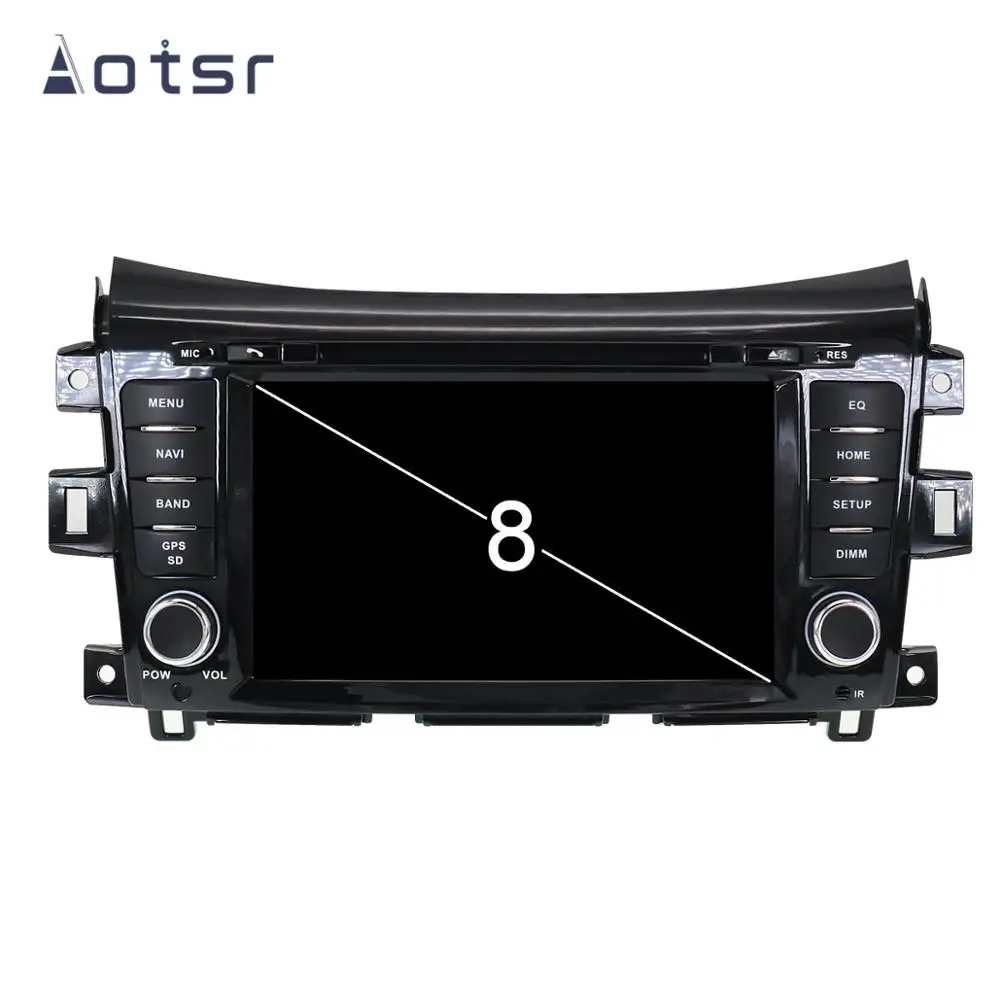 Автомобильный GPS-навигация DSP Android 10 DVD для Nissan Navara NP300 2014-2018 Авторадио стерео