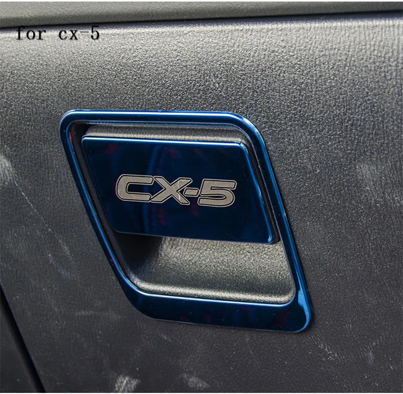 2 шт. отделка из нержавеющей стали для автомобиля Mazda CX 5 cx5 2017 2020 второго