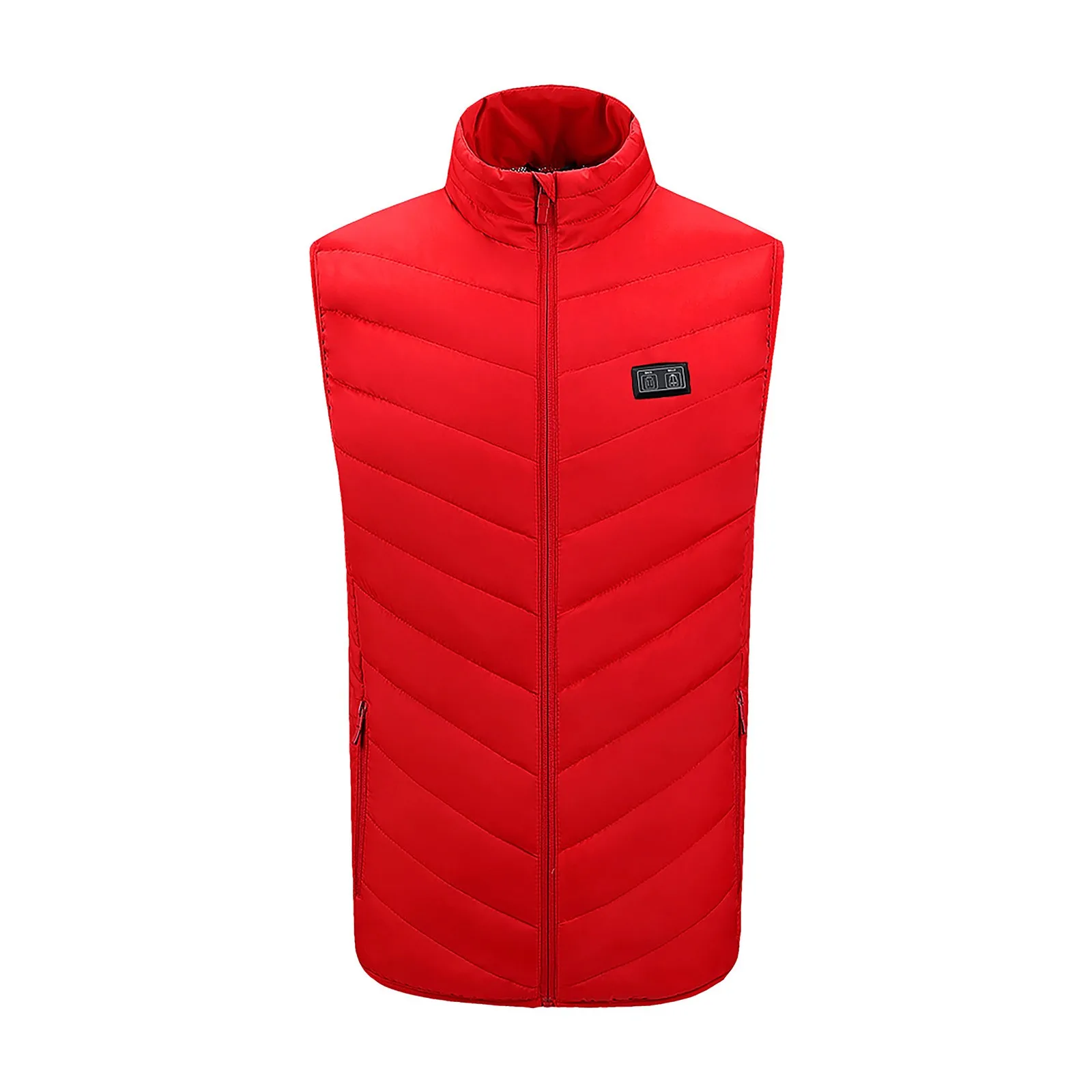 Нагревательный жилет с двойным управлением и постоянной температурой, умным электрическим зарядом через USB, обновленный до версии 9.