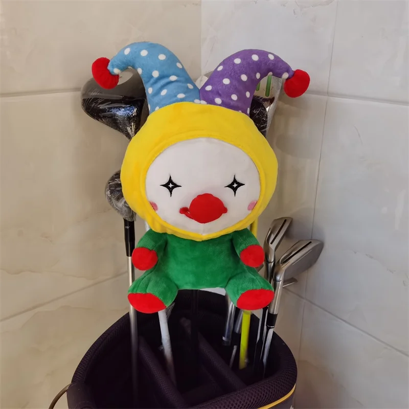 Little clown FW golf woods headcover plush club fairway wood cover CUTE GIFT |