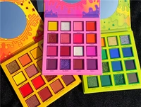 glitter eyeshadow palette professional 16 colors fine pressed glitter eye shadow powder makeup pallet highly pigmented
