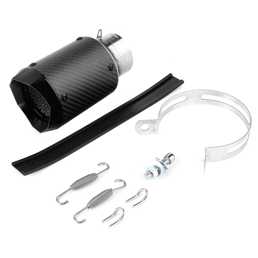 Универсальная выхлопная труба для мотогонок 60 мм 400 дюйма Модифицированная