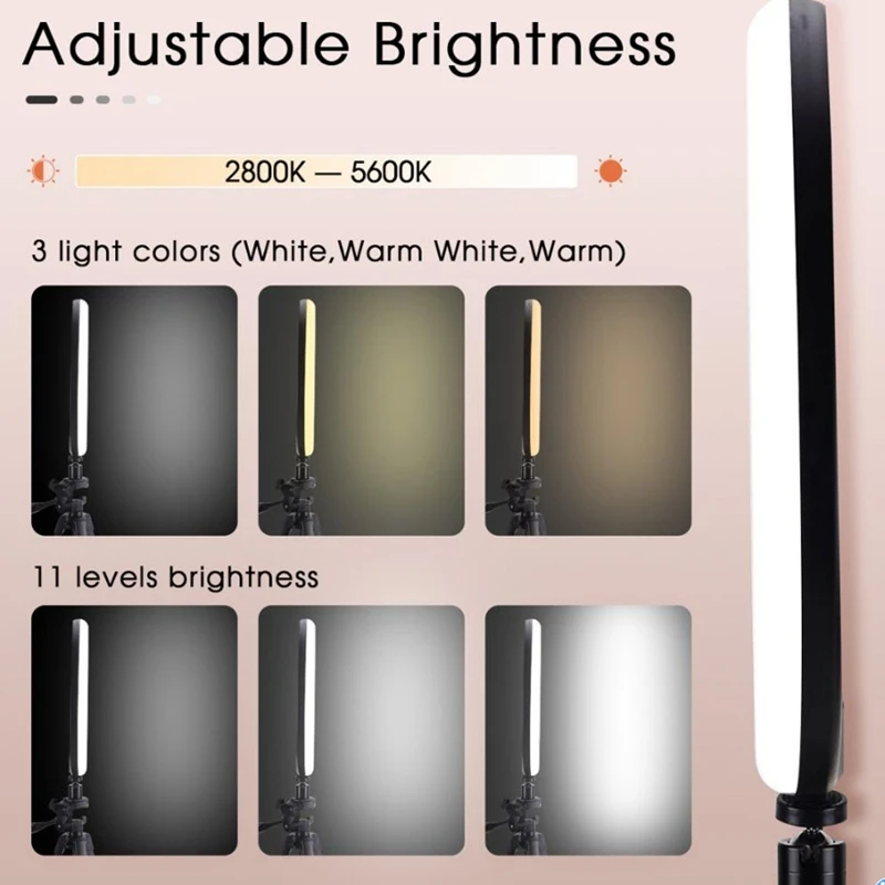 

12-Inch Fill Light Tripod Retractable Height Adjustment Portable Camera Mobile Phone Live Beauty Flash Bracket