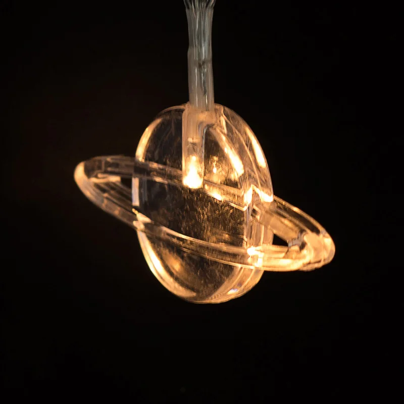 Декоративная светодиодная гирлянда для детской комнаты украшение дома космоса