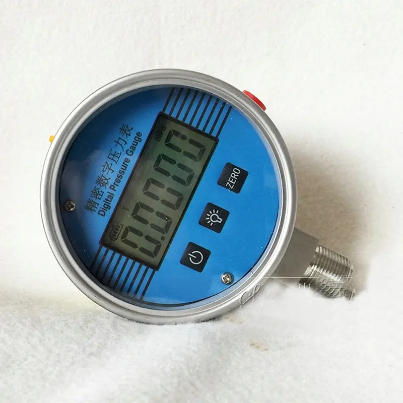 

5-digit LCD stainless steel pressure gauge with 3.6V lithium battery
