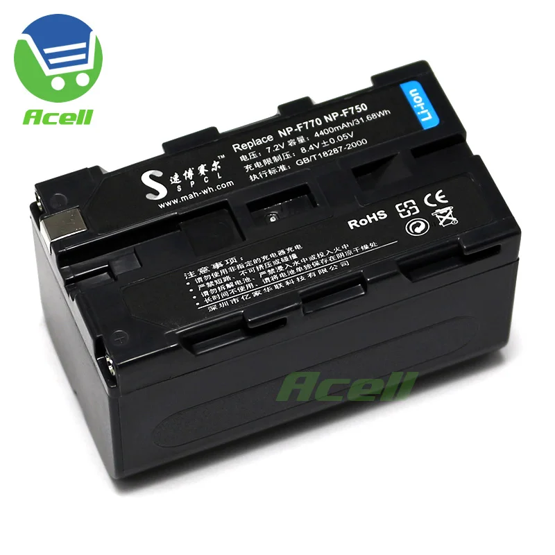 NP-F770 NP-F750 Battery for ATOMOS SHINOBI SDI NINJA INFERNO SHOGUN 7 Photo & Video Monitor AtomX SYNC NDI Expansion Module |