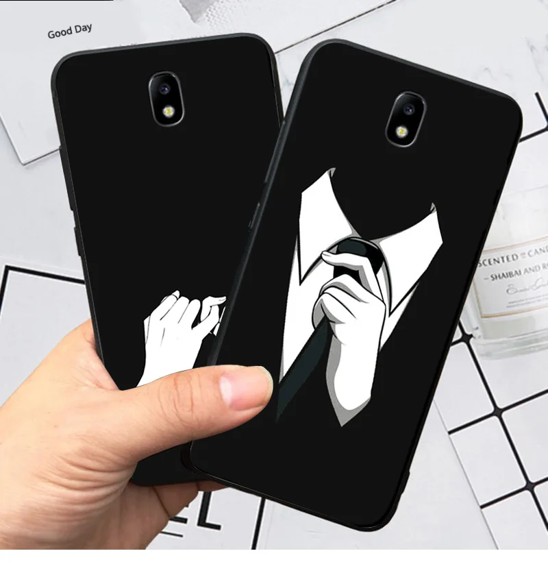 Для samsung J2 J4 Core лист черный чехол ТПУ J2J4J5J7 премьер задняя крышка чехол s Galaxy J3J5J7 бампер оболочки J2Pro J250F J4 J6Plus