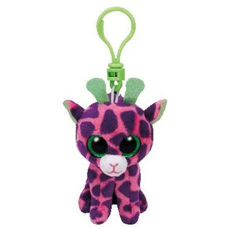 

Ty Gilbert The Giraffe Clip Plush Animal Toys Stuffed Keychain Doll Gift 15cm