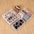 Органайзер для нижнего белья, бюстгальтеров, ящик для хранения, органайзеры для шкафа, разделители для нижнего белья, шарфов, носков, бюстгальтеров