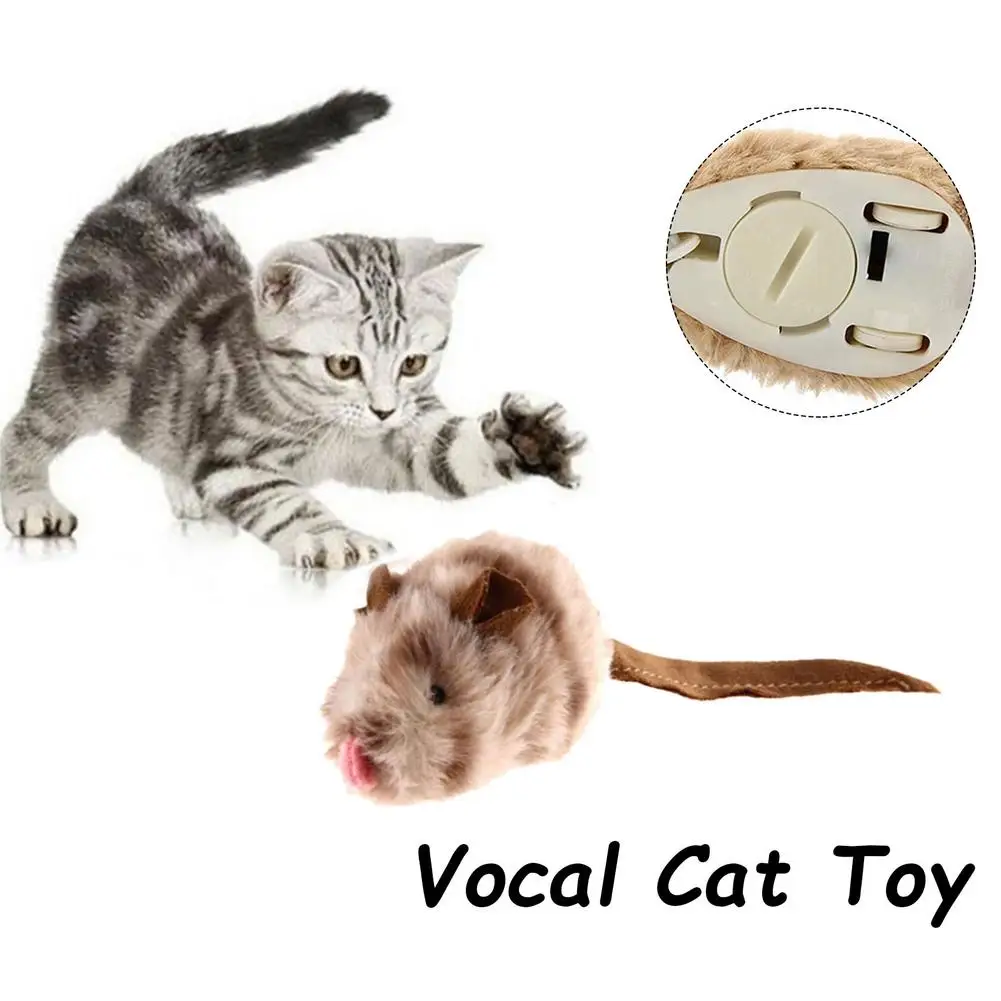 

Pet Mouse Toys Mice Cat Toys For Pet Cat Kitty Kitten With Sound Squeaky Toys For Cats Electronic Interactive Cat Sounding Toy