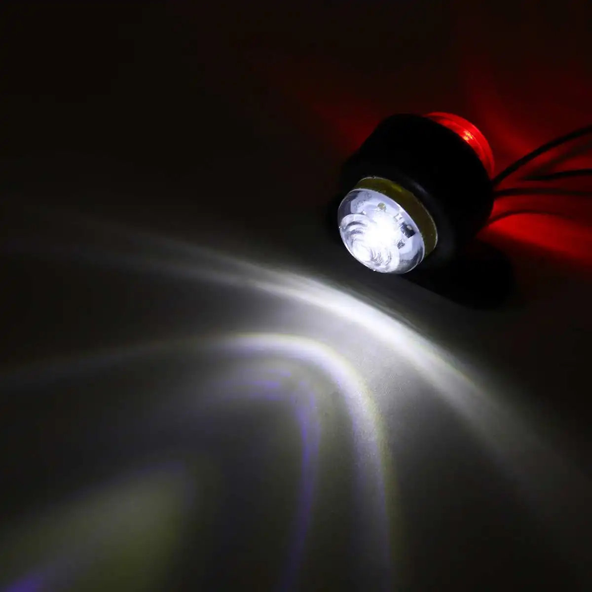 2 шт. 12В 24В автомобиль грузовик светодиодный боковой габаритный фонарь указатель