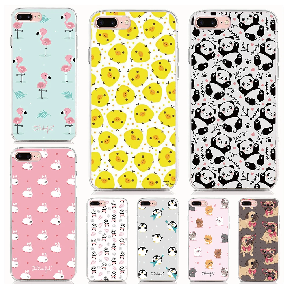 

For OPPO realme 7 5 3 pro 6 7i 6i 5i C3i C3 2 Q Q2 Case Print Funny Animal Cover Coque Shell Phone Cases