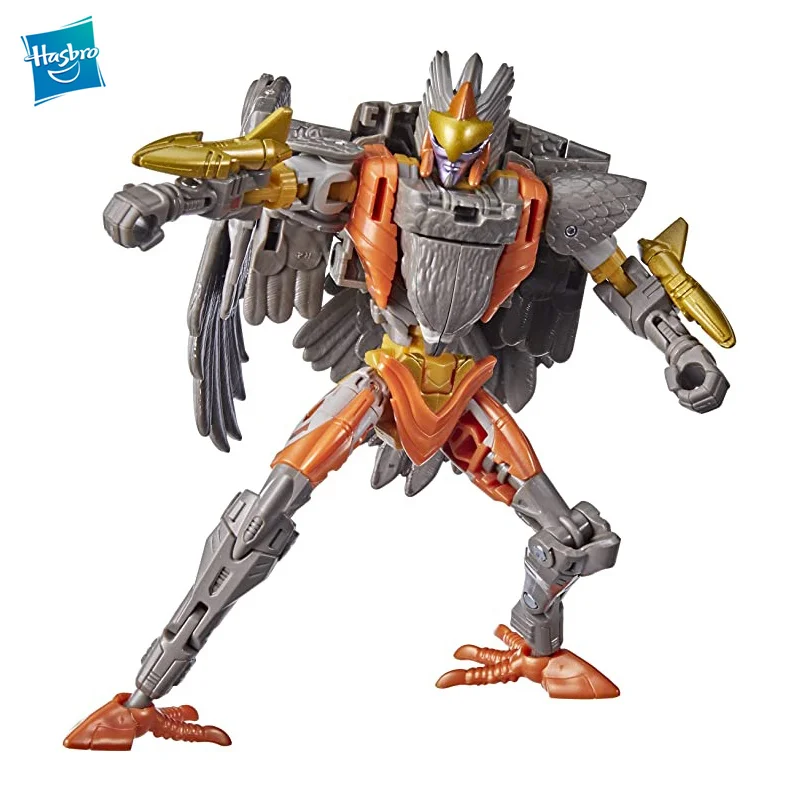 

Transformers Action Figure Toys Kingdom Deluxe WFC-K14 Airazor Action Figure Model 5.5 Inches Movie Toys for Kids Gift F0673