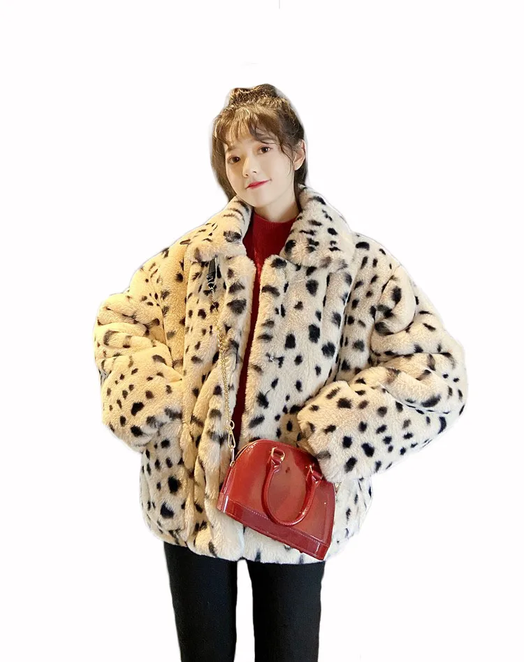 

Женское короткое кашемировое пальто, Свободное пальто из искусственного меха ягненка, модель Y745 в Корейском стиле на осень и зиму, 2021