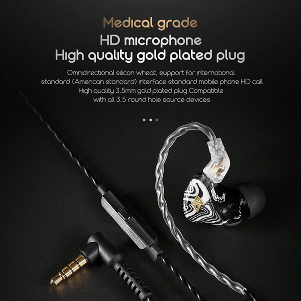 AUGLAMOUR T100 съемный кабель HiFi Музыка Бег спортивные наушники-вкладыши наушники с шумоподавлением наушники