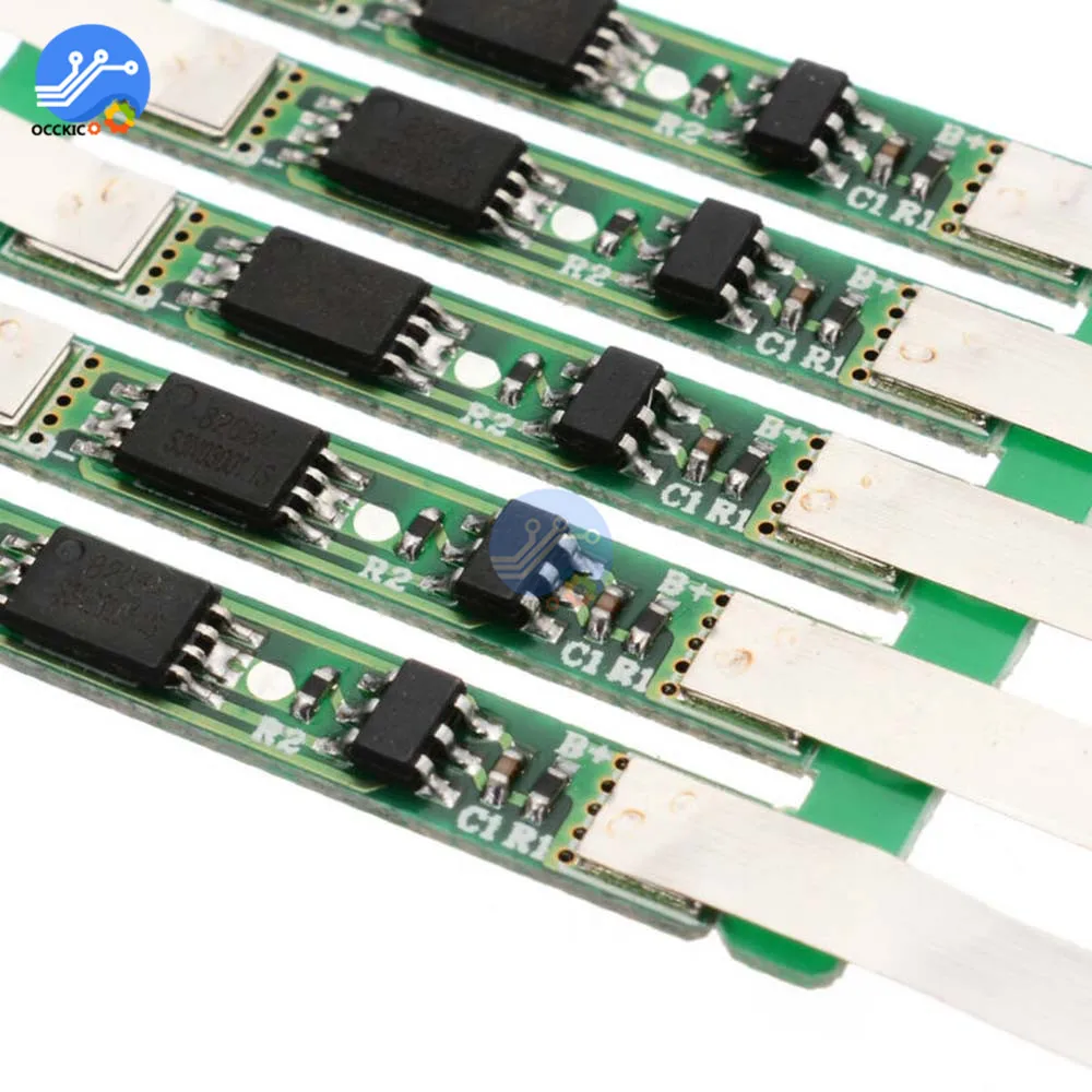 BMS 1S 3 7 V 2A/3A/4.5A/6A/7.5A/9A 18650 Защитная плата для зарядки литий-ионных литий-полимерных