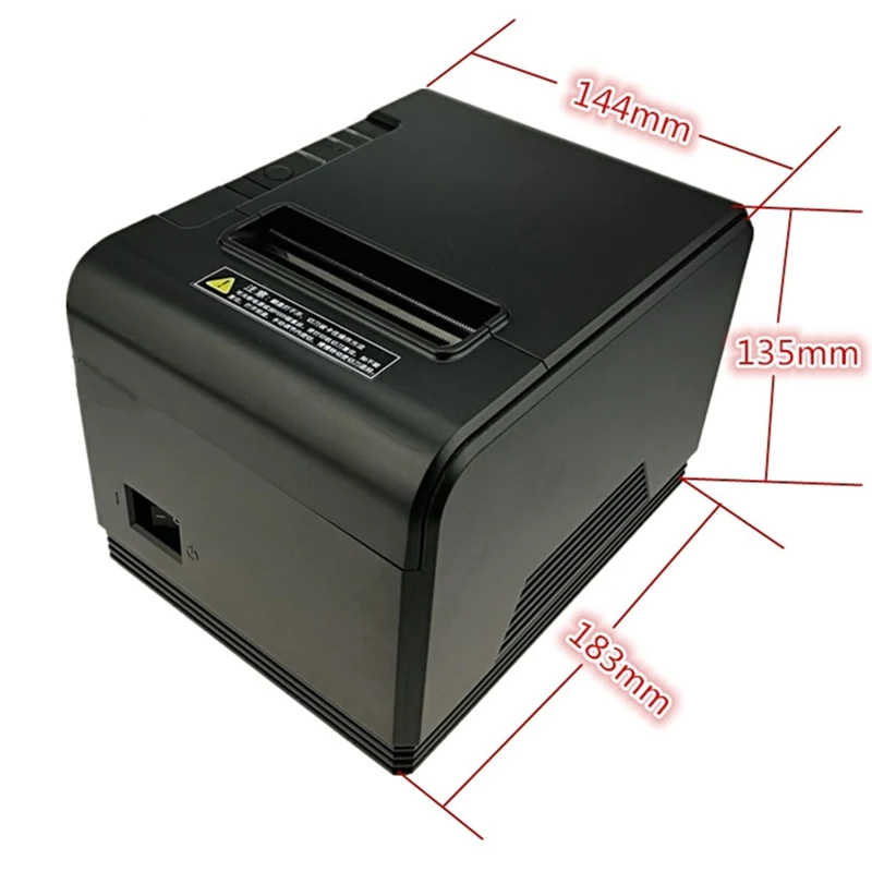 Высококачественный 80 мм Термопринтер для чеков печать штрих-кодов маленьких