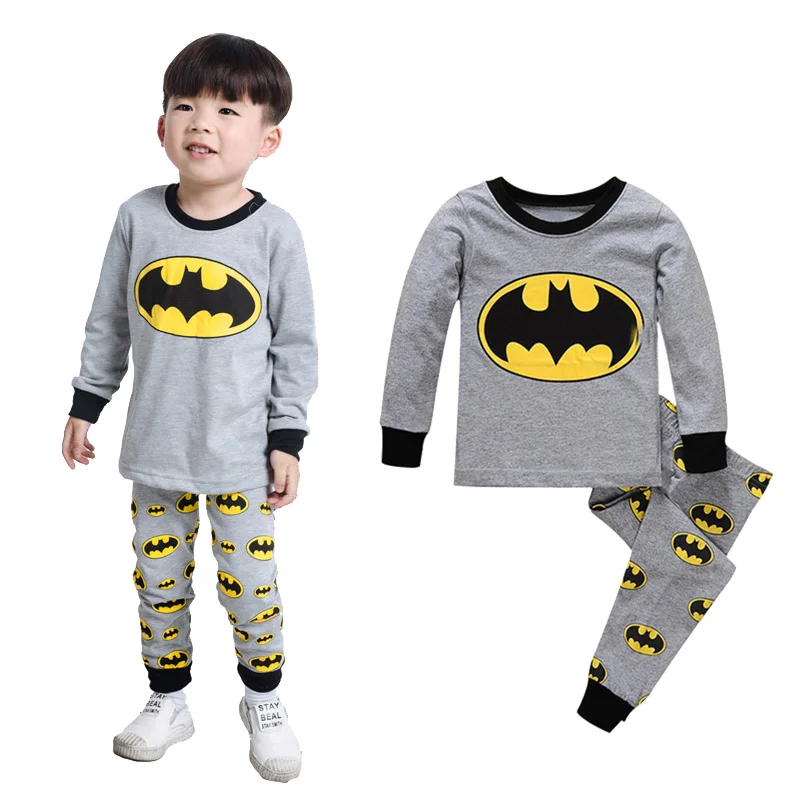 Детский Пижамный костюм супергероев для мальчиков и девочек на вечеринку в честь