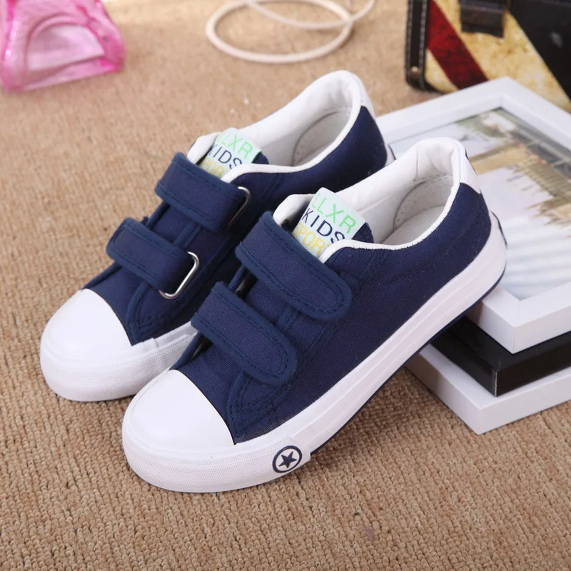Детские холщовые кроссовки JUSTSL удобная модная повседневная Уличная обувь для