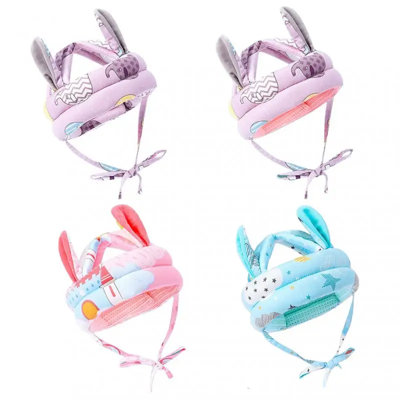 

Baby Toddler Cap Anti-collision Protective Hat Baby Safety Helmet Soft Comfortable Head Security & Protection - Adjustable