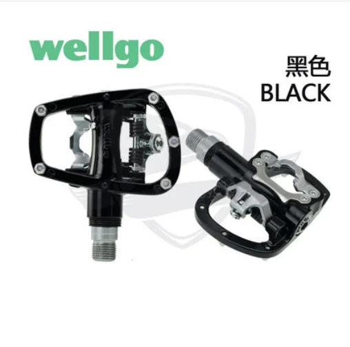 NO QRD black Велго педаль Быстроразъемное устройство R120B Non QRD QRD2 горный велосипед дорожный педали MTB Велоспорт Подшипник педали легкие - Цвет: NO QRD black