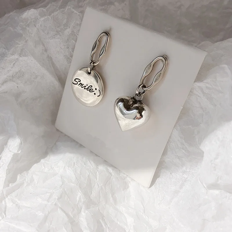 

Женское кольцо из серебра 925 пробы, асимметричное, с сердцем, для вечерние, eh1332, Шпилька-Сережка для пирсинга