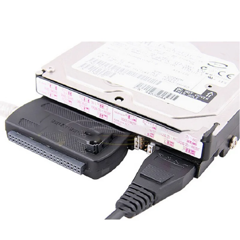 1 комплект USB 2 0 для IDE SATA S ATA 5 &quot3 5&quot HD HDD адаптер конвертер + кабель питания OTB US EU