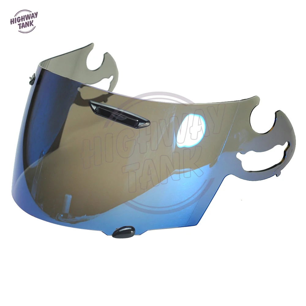 Новинка 1 шт. голубой мотоциклетный Полнолицевой шлем козырек чехол для