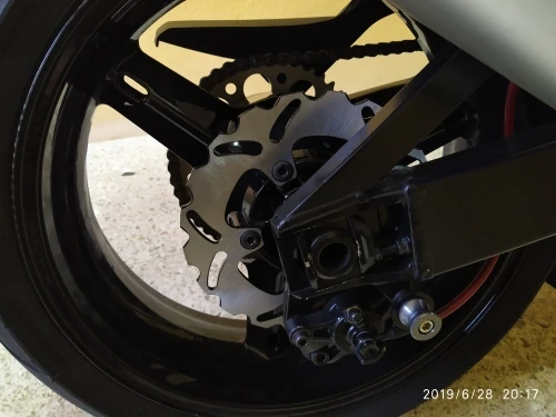 BIKINGBOY задний тормозной диск роторные колодки для Suzuki GSXR GSX R 600 750 K4 K5 2004 2005 1000 K1 K2 K3 K6