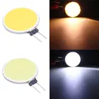 Сменная галогенная лампа G4 COB, 12 В постоянного тока, 4 Вт, 5 Вт, 7 Вт, 12 Вт, чисто теплый белый светодиод 15, 18, 30, 63 чипа