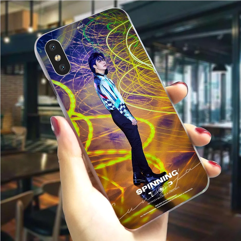 Ультратонкий чехол для телефона GOT7 Team iPhone 5 SE 6 6S/6 6S Plus 7 8/7 8 X XS XR Xs Max Жесткий Чехол |