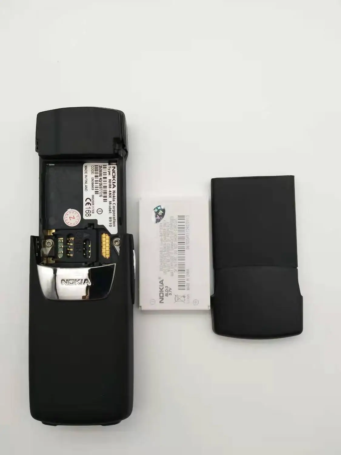 Восстановленный Nokia 8910 Оригинальный разблокированный телефон NOKIA мобильный 2G GSM