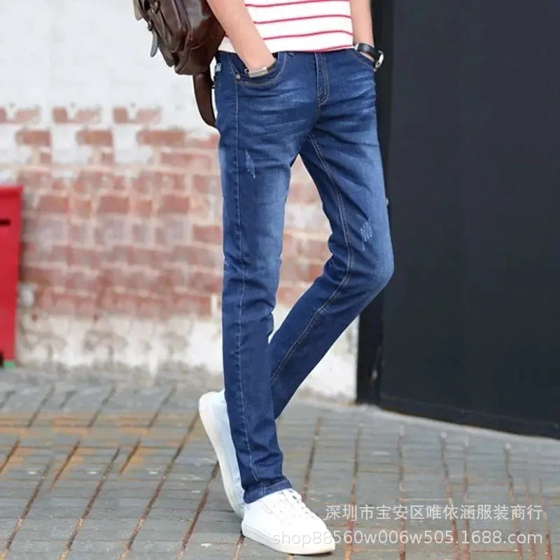 

2021 Spring and Fall Fashion Trend Men's Jeans, Retro Casual Comfortable Stretch Fashion Jeans NZKA19