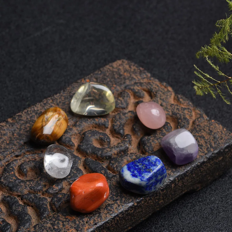 

Natural Crystal Stone Seven Chakra Healing Crystal Meditation Rough Mineral Reiki Rock Quartz Yoga Energy Gems Specimen Gift
