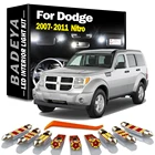 BADEYA 8 шт. для 2007-2010 2011 Dodge Nitro Canbus белые Автомобильные светодиодные лампы Интерьер посылка комплект карта купольный номерной знак лампа