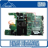 akemy suitable for lenovo thinkpad e520 laptop motherboard pga988b hm65 gpu hd6630m ddr3 100 test work