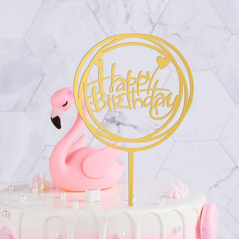 Акриловый Топпер для торта украшение свадьбы дня рождения 1 шт. - купить по