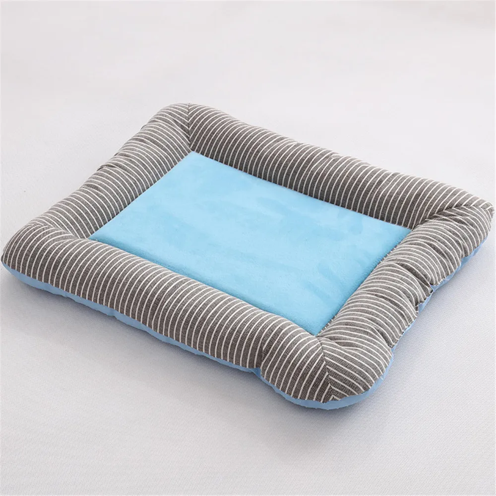 

Cooling Pet Bed For Dogs house dog beds for large dogs Pets Products For Puppies dog bed mat Cool Breathable Cat sofa supplies